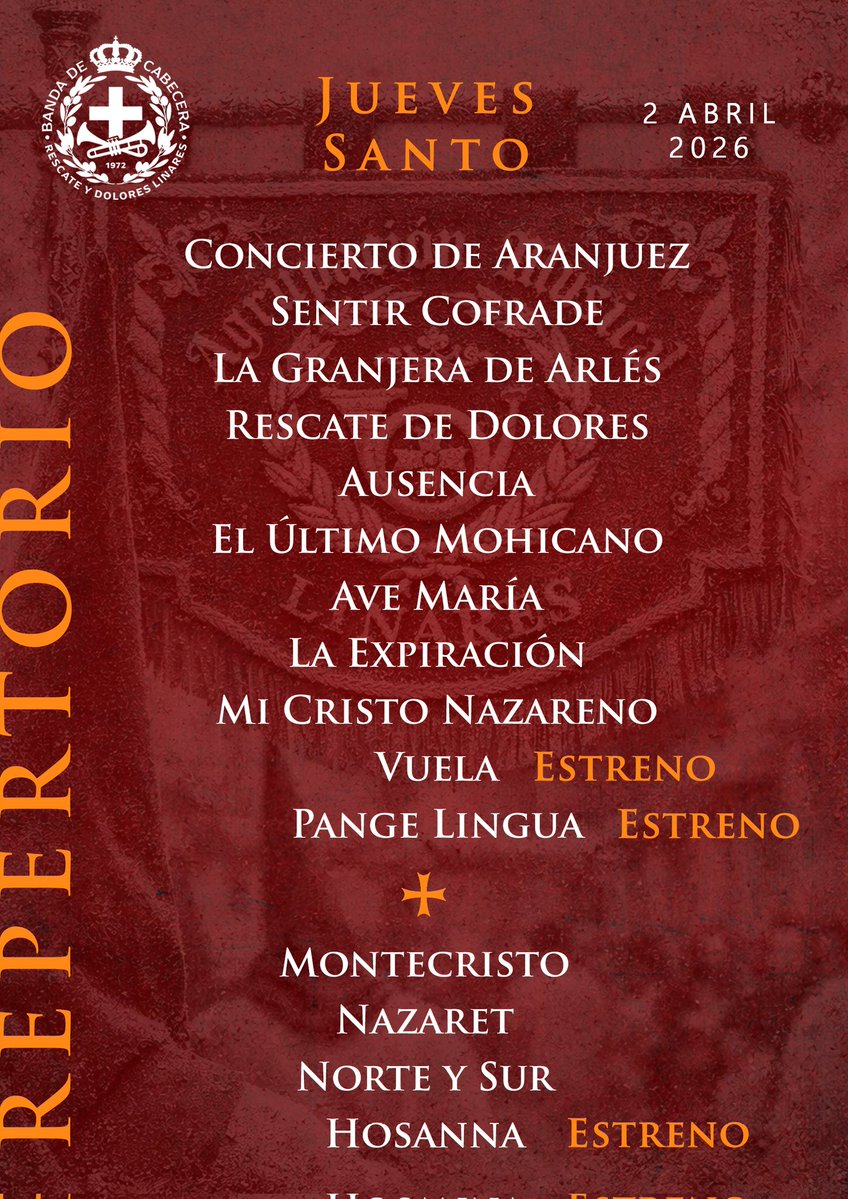 Banda de Cabecera Rescate y Dolores Linares tweet media