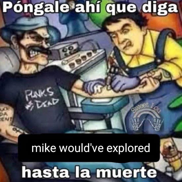 ela ‎11/11 ˖ ࣪ ⊹ MIKE WOULD'VE EXPLORED tweet media