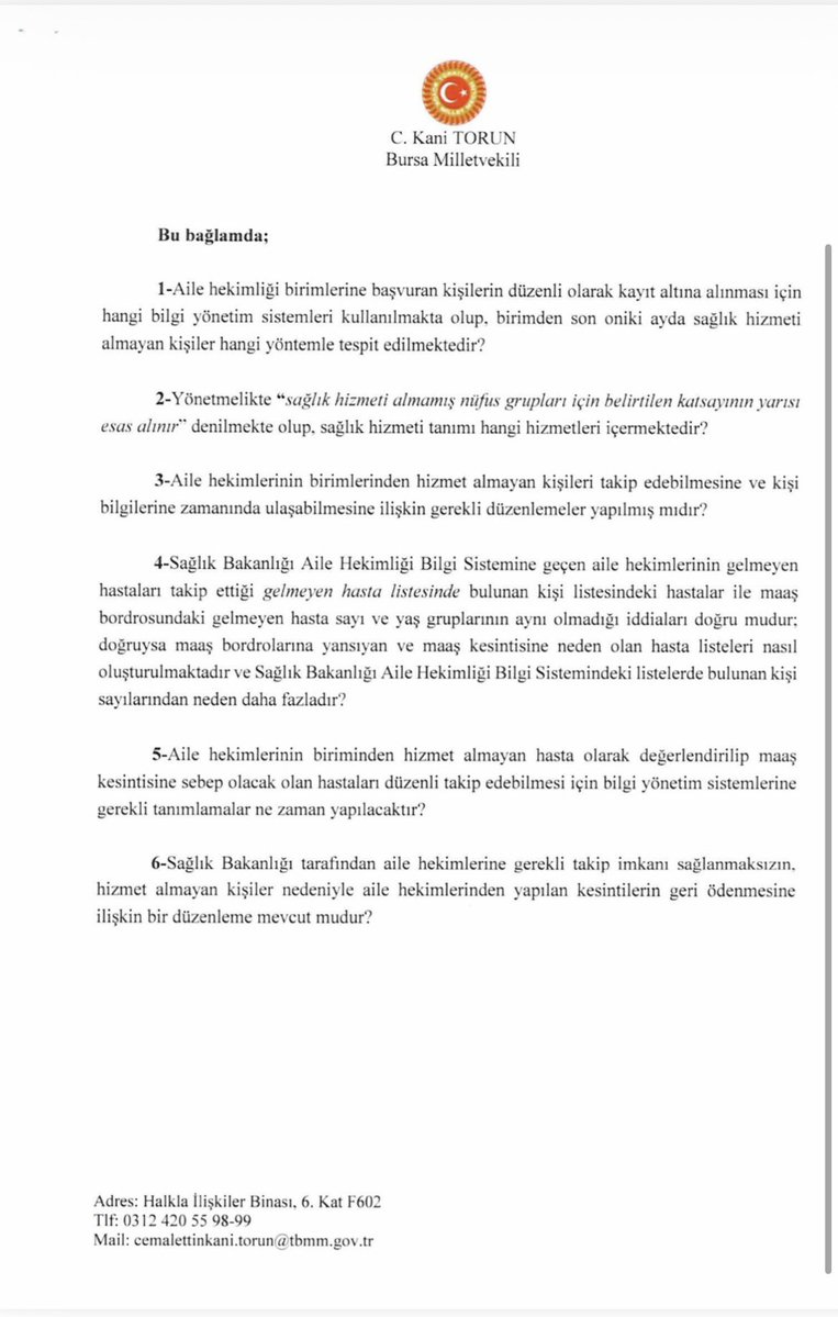 Dr. C. Kâni Torun tweet media