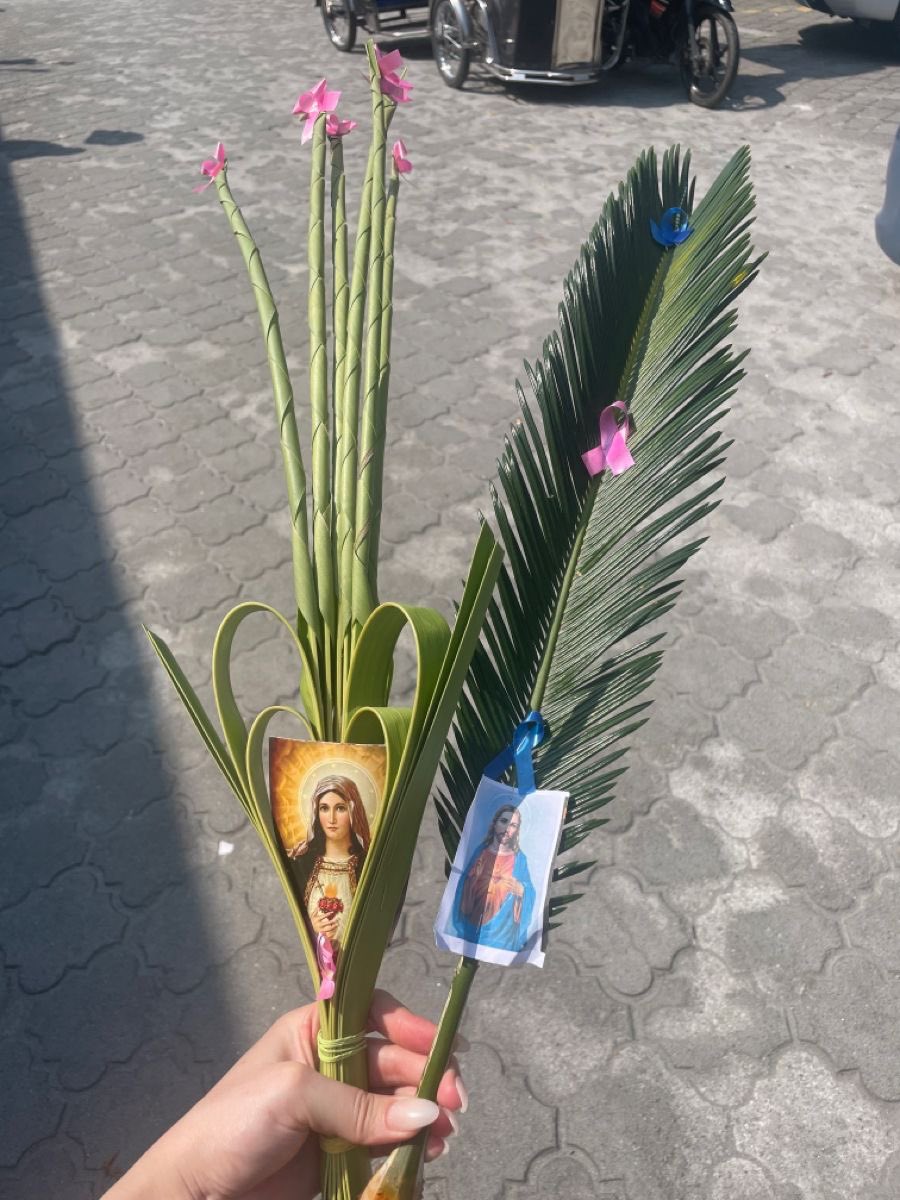 saintathanasia's tweet image. Happy Palm Sunday✝️ Holy Week is here!