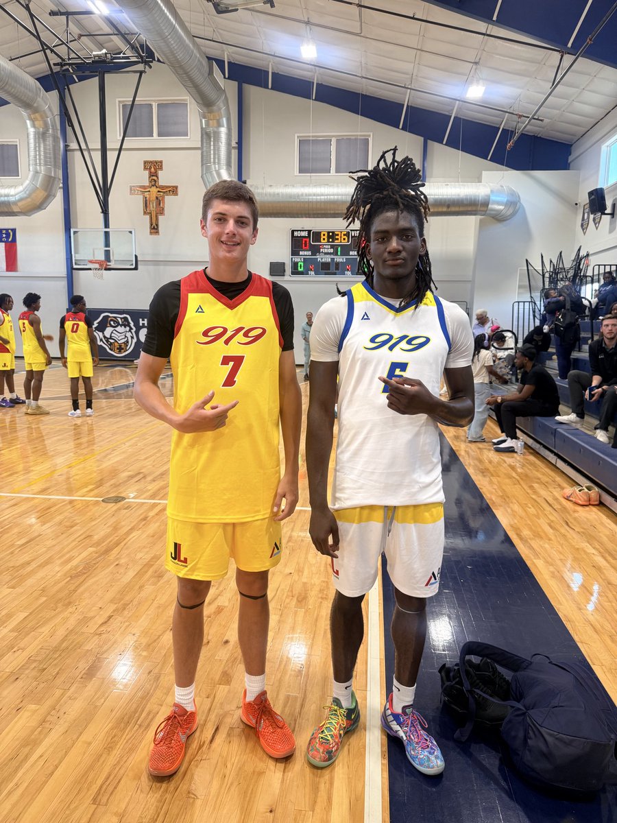 coachpoteat's tweet photo. Thank you @ENCElite for allowing my guys @WS_Storm_MBball the opportunity. Proud of you both. Way to represent‼️ #EarnedEverything⚡️ https://t.co/vjxIH8xrzu