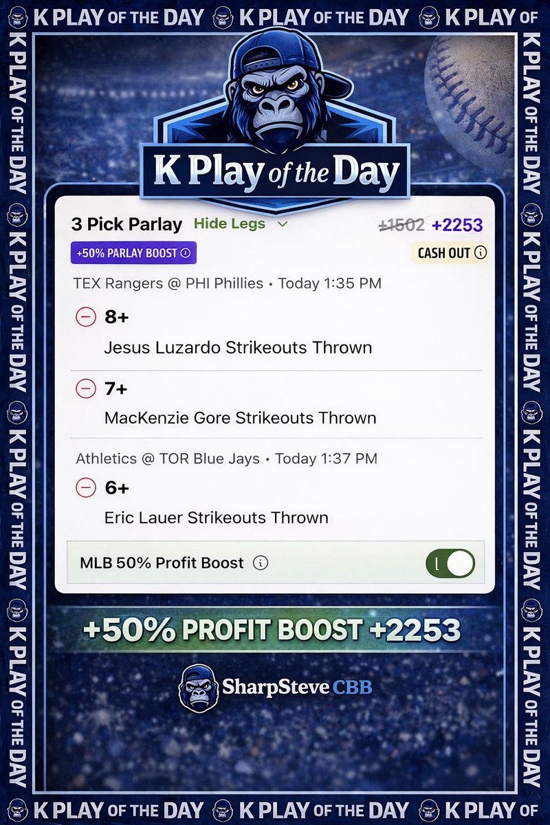 SharpSteveCBB's tweet image. K Play of the Day (3/29/26): 🚨🚨🚨

#SharpSteve