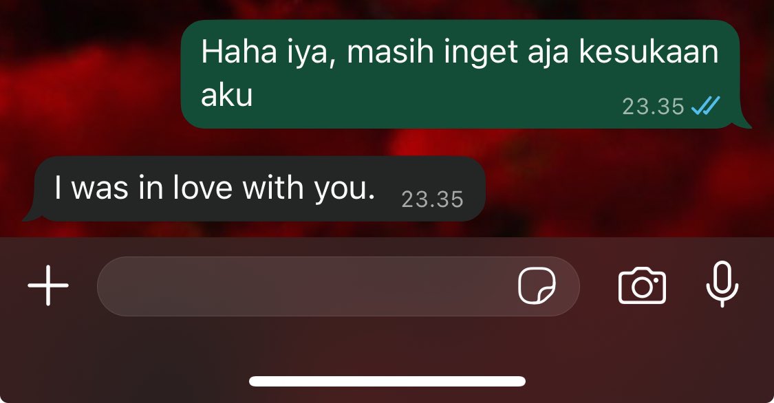 dll_gstn's tweet photo. Ga pernah sesedih ini baca kalimat past tense. Mana fast respon pula 🤏🏻 pen aing cubit aja dah https://t.co/s1v5ZsJR37