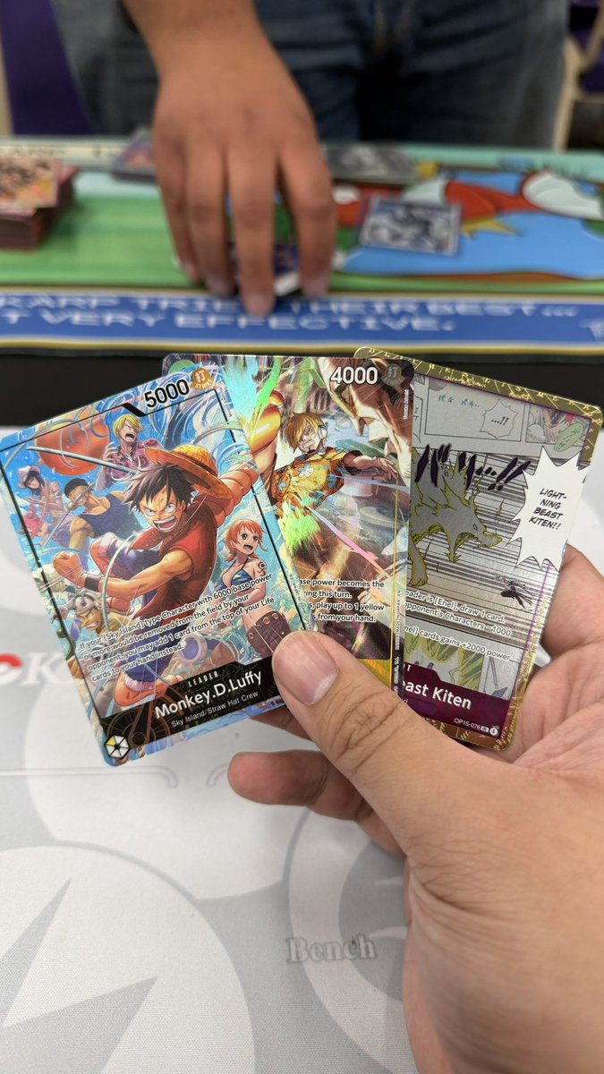 tiger_1311's tweet photo. Some pulls from 2 OP15 release events https://t.co/A7Ppdn8umR