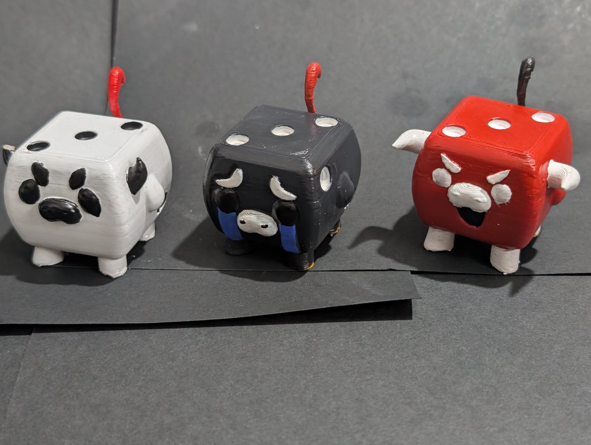 b9night's tweet photo. #crefart knew I wanted to make models of crelly's maskots when I saw them https://t.co/3EhGEYN6XJ