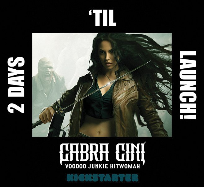 Cabra Cini: Voodoo Junkie Hitwoman tweet media