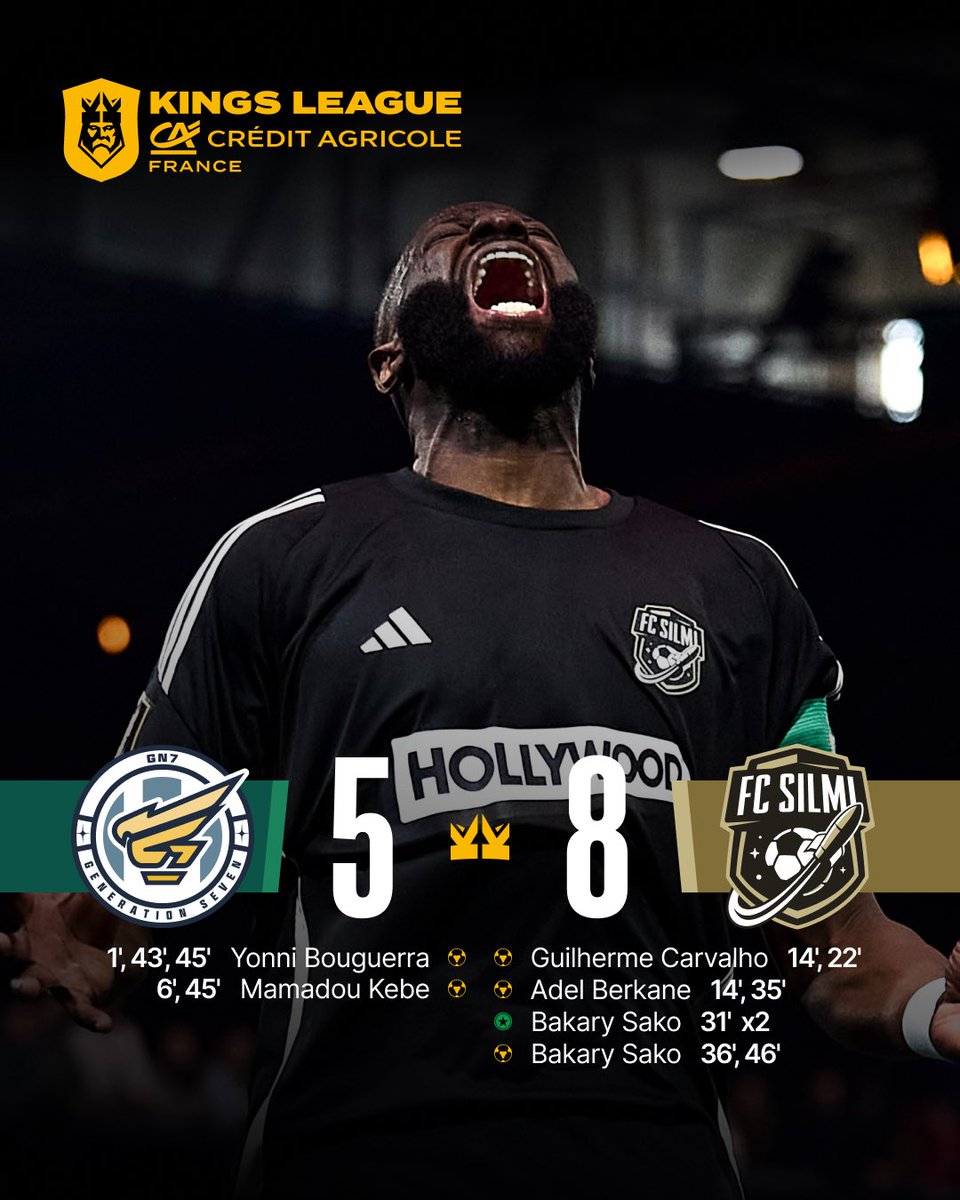 Kings League Crédit Agricole France tweet media