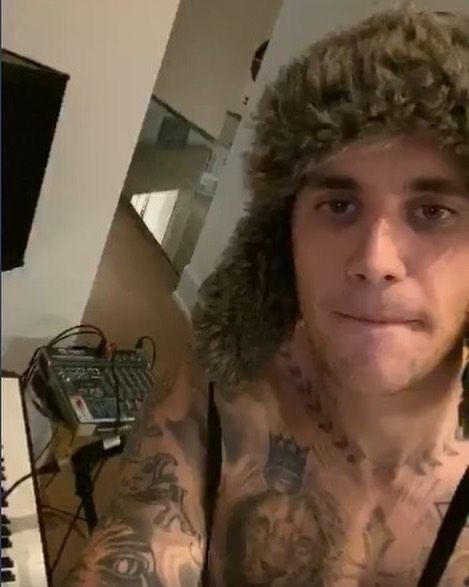 JDBieberDumps's tweet photo. Justin Bieber via Instagram live (March 30, 2020) https://t.co/cKXkQ1pWVa