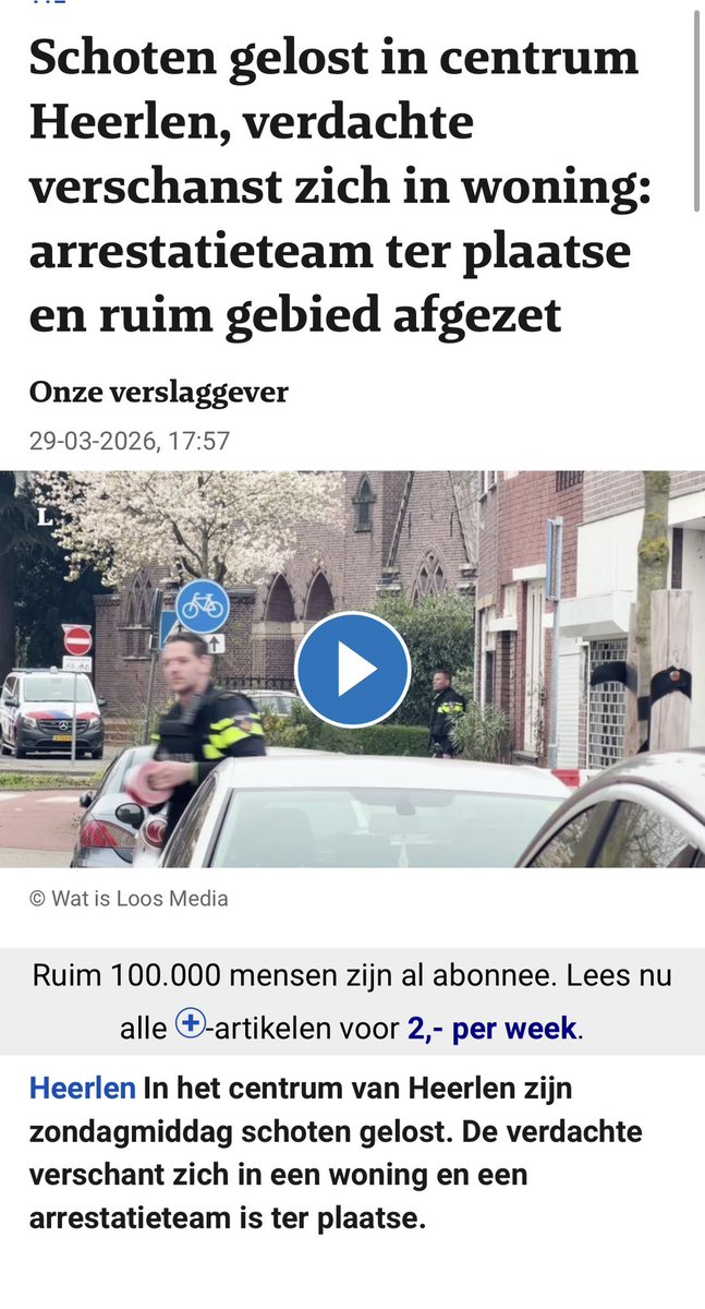 Schietincident in Heerlen