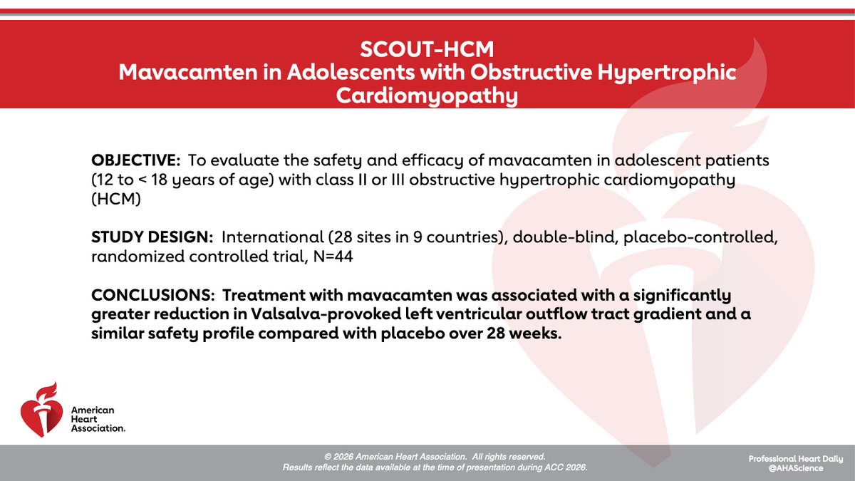 AHA Science tweet media