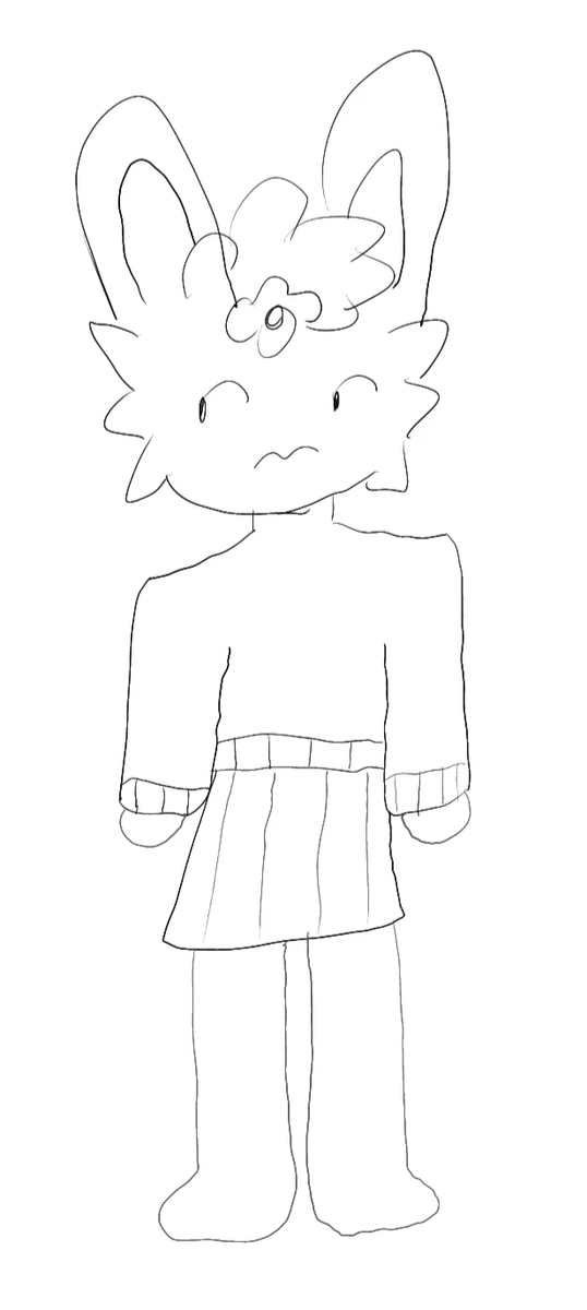 bladeybee2's tweet photo. a little ibispaint doodle . https://t.co/N5px3hNieb