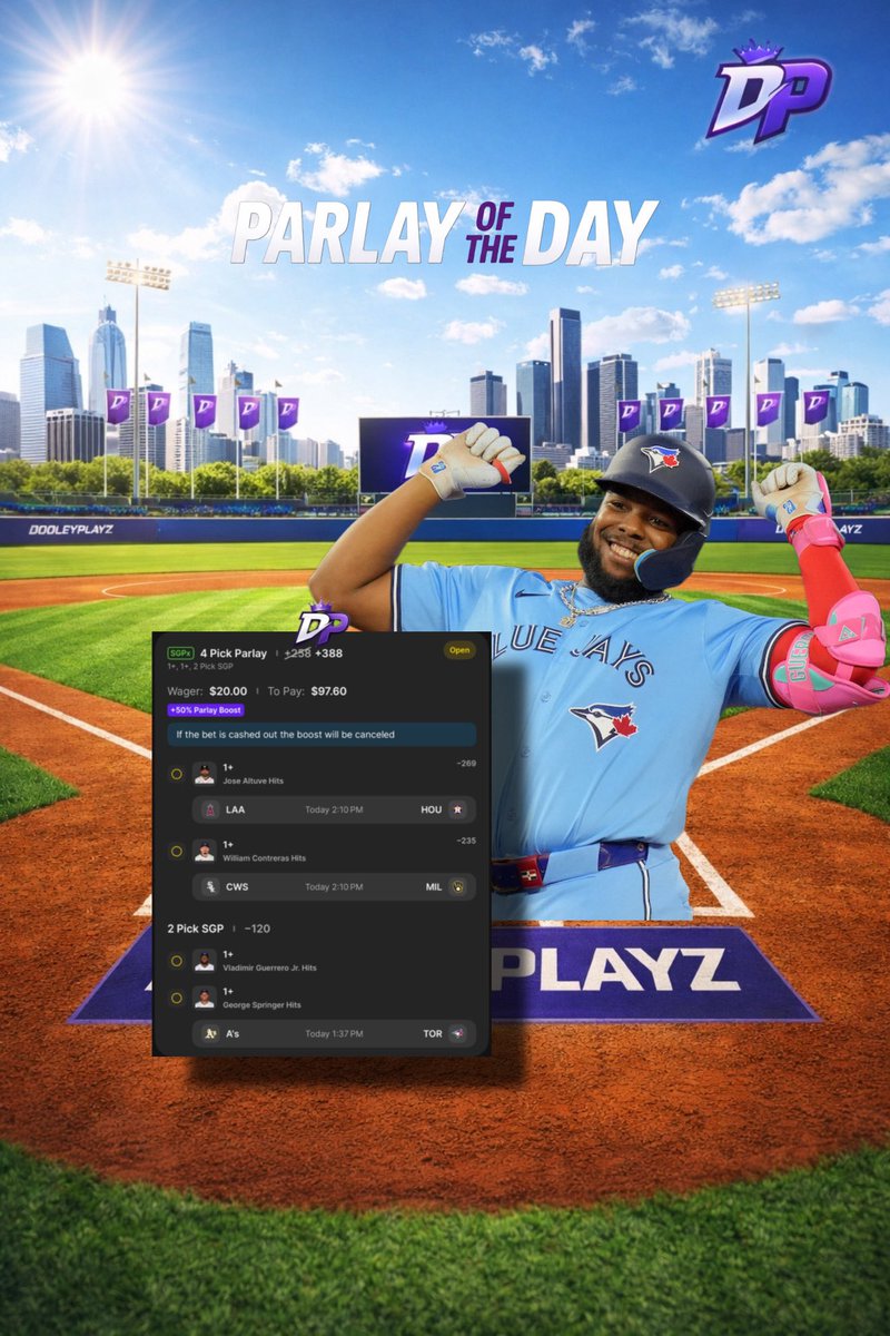 Home run play & parlay of the day for the mlb today, if you been ...