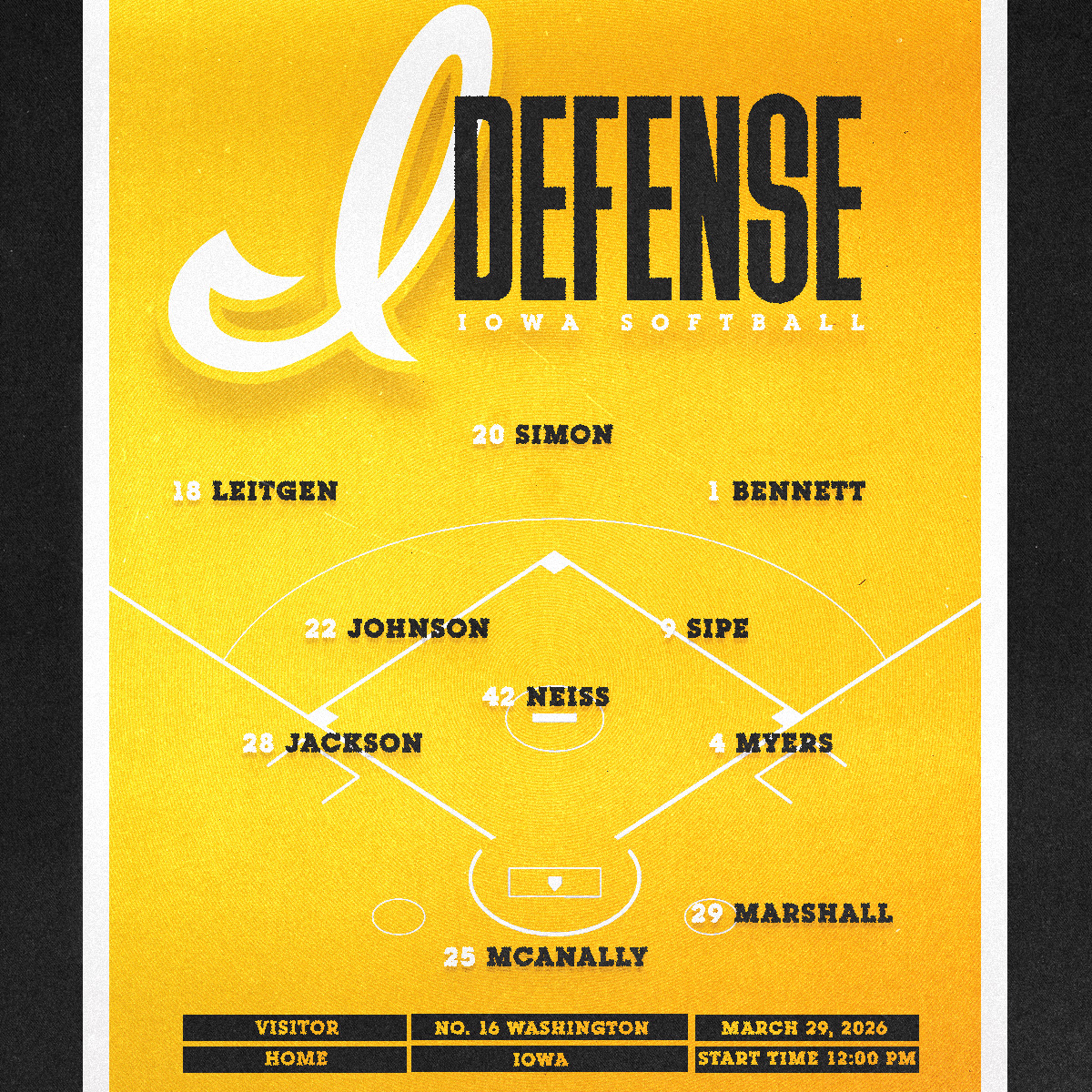 Iowa Softball tweet media