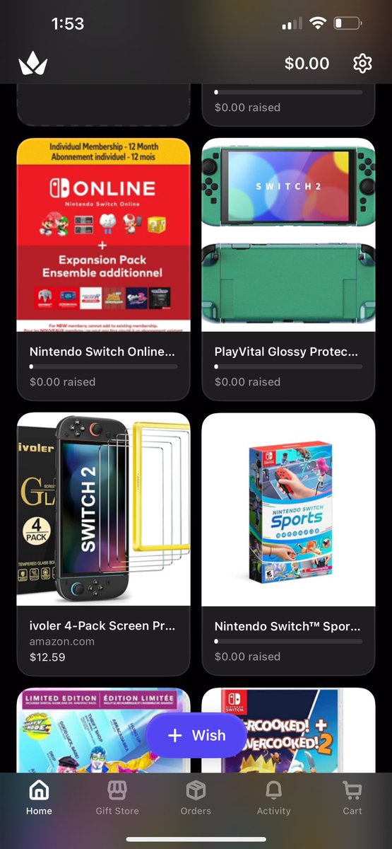 Updated my throne with a few things I’m going to need for the switch like the Nintendo online expansion pack so I can truly enjoy animal crossing again and play with friends, a hard case for the switch &amp; screen protector so my 6 year old doesn’t accidentally break it bcuz he’s SO