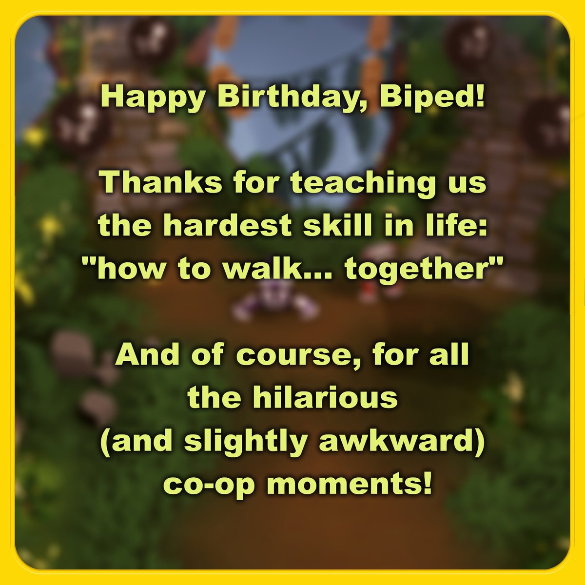Biped tweet media