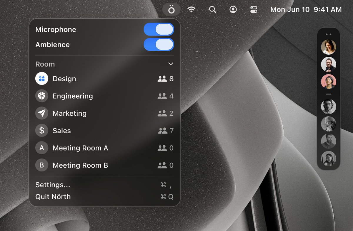 joshuanies's tweet photo. #macos menu bar integration 🤌 https://t.co/pzYzhJ6FJz