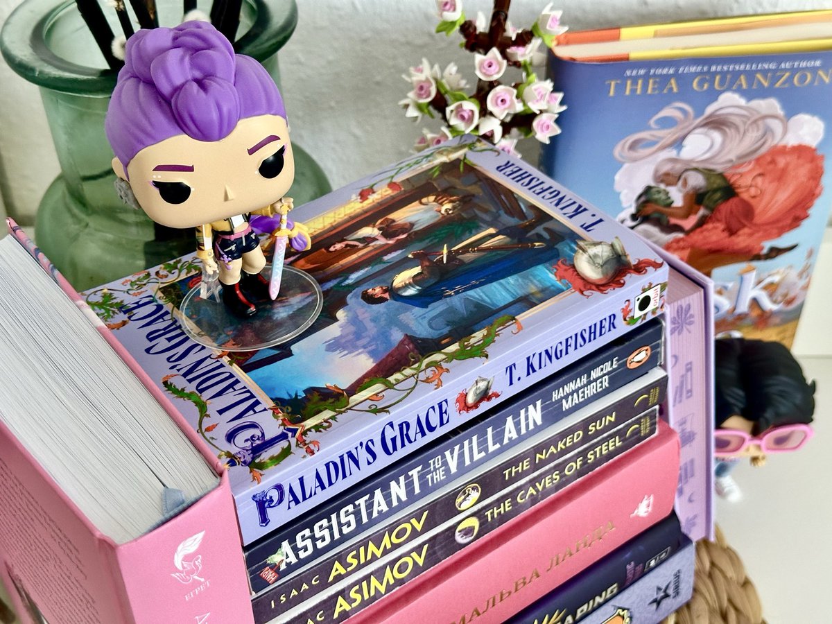 613Jillian's tweet image. #barbie_on_a_bookshelf #bookdragon #booklover

Підбірка книг у весняних кольорах 💜🩷