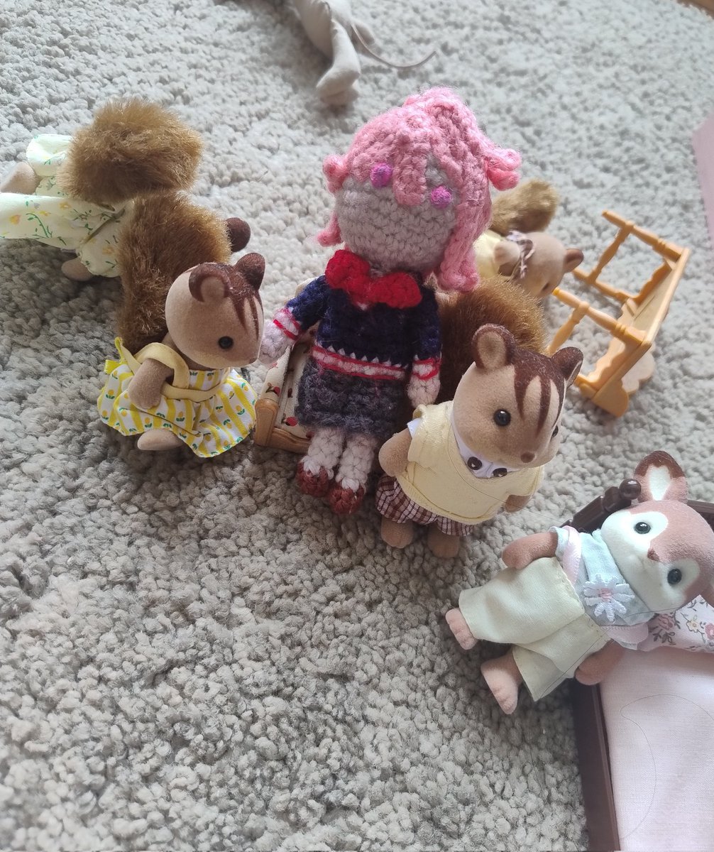 AGayApprentice's tweet image. Crochet Aira!

#ダンダダン #編みぐるみ
#Dandadan #crochet