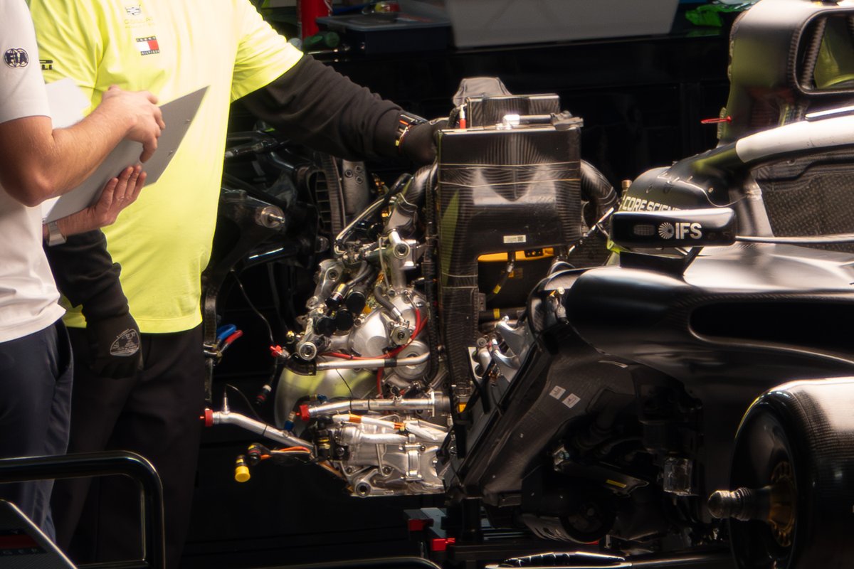 n_mode_log's tweet image. Ferrari PU (Cadillac) 
#F1tech #F1 #f1jp #JapaneseGP