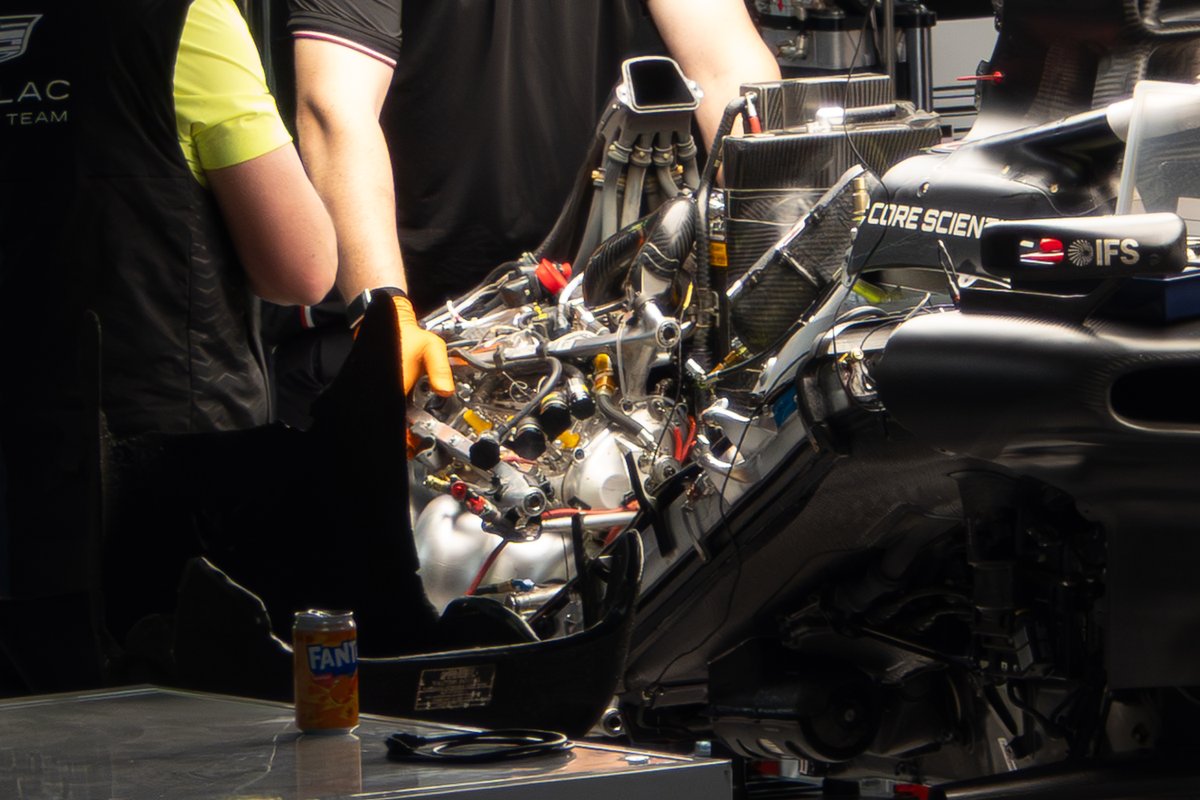 n_mode_log's tweet image. Ferrari PU (Cadillac) 
#F1tech #F1 #f1jp #JapaneseGP