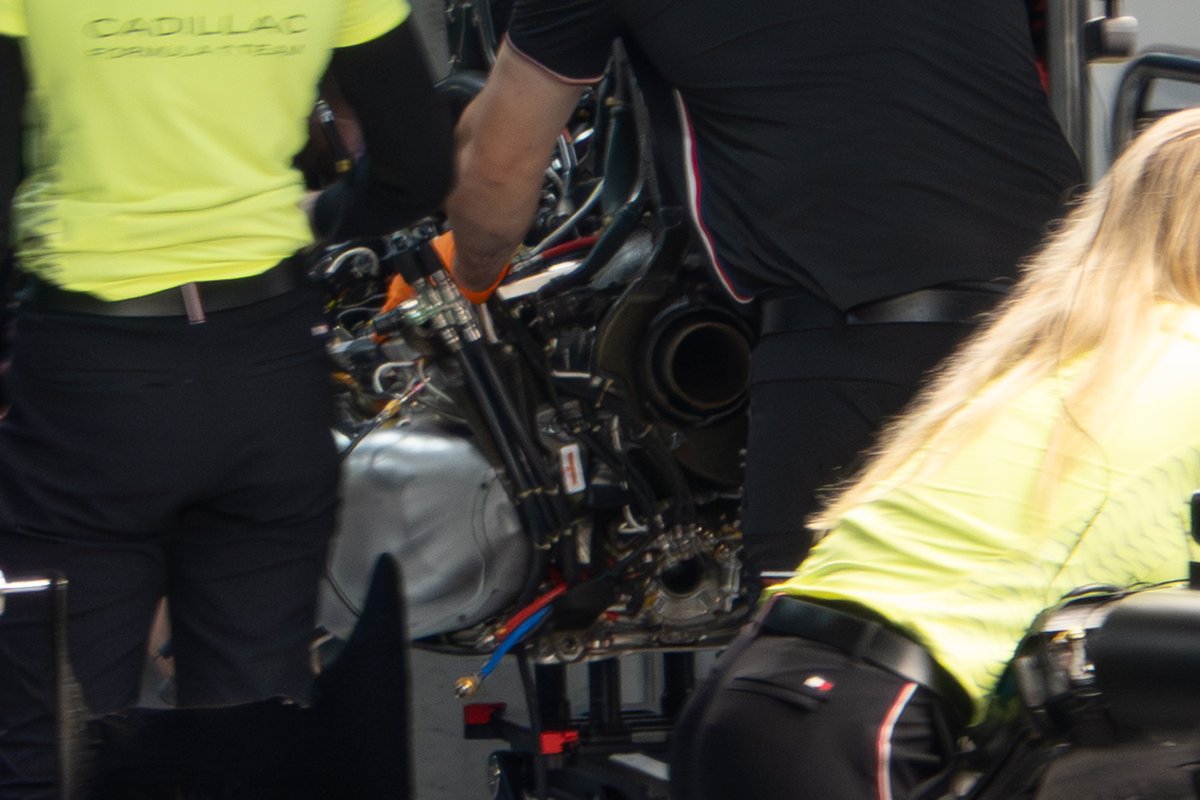 n_mode_log's tweet image. Ferrari PU (Cadillac) 
#F1tech #F1 #f1jp #JapaneseGP