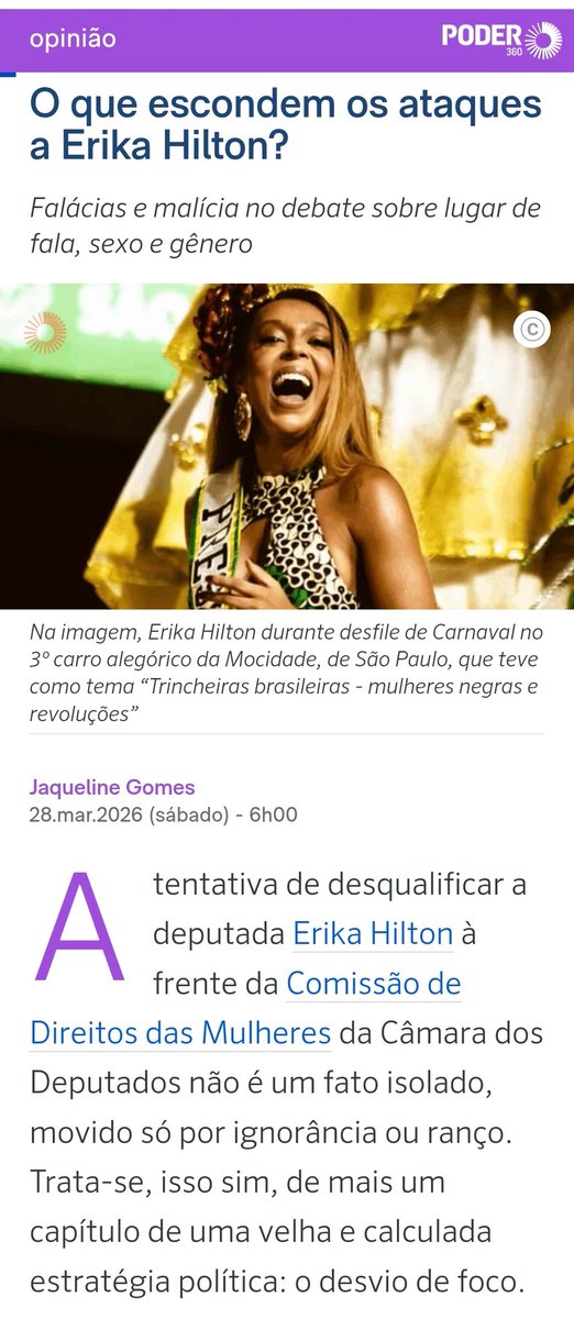 Jaqueline Gomes de Jesus tweet media