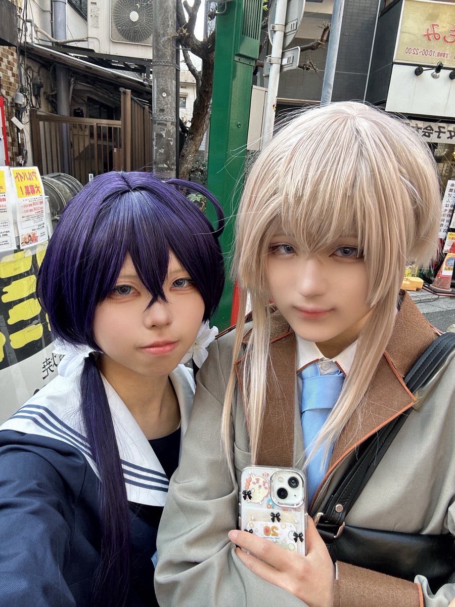 cosplay
鏡花2人でいたよ😽楽しかった！交流、撮影ありがとうございました✨

 #アコスタ板橋大山