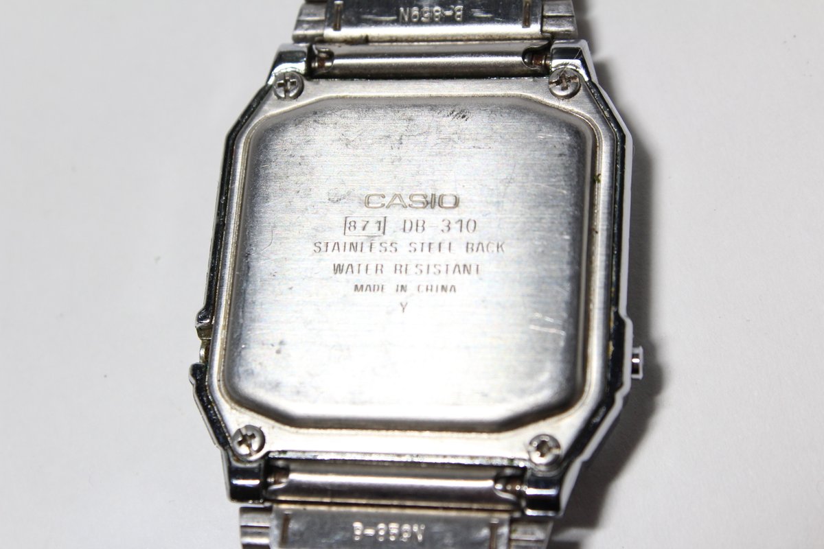 GshockTkhs's tweet photo. CASIO DB-310 https://t.co/7t910UouCL #databank #oldcasio #giftforhim https://t.co/TF293UD9Od