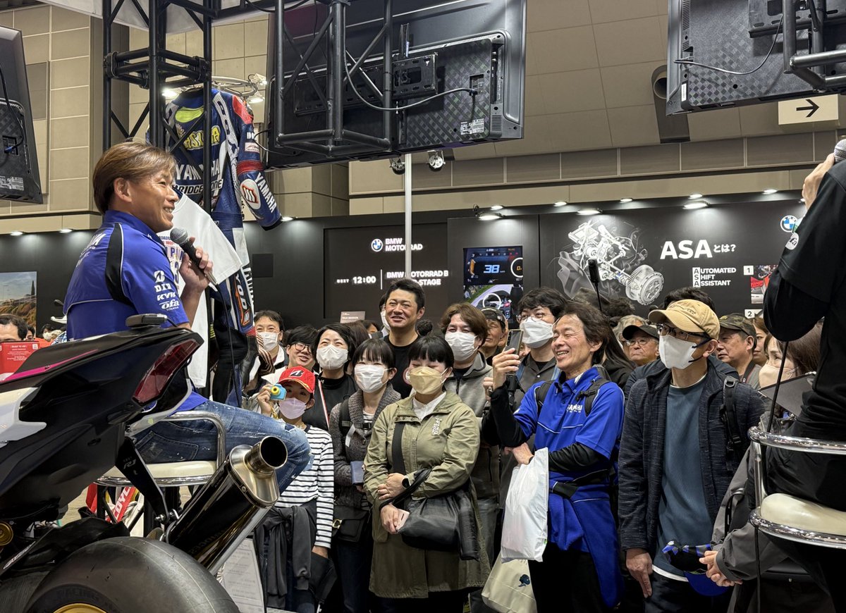 TitaniumPower55's tweet photo. 東京モーターサイクルショー、
無事閉幕いたしました。

チタニウムパワー＆ベビーフェイスブースへ
お越しいただいた皆様、誠にありがとうございました。

多くの方にチタンラジエターコアガードを直接ご覧いただき、
そしてトークショーでも大いに盛り上がることができ、
大変充実した3日間となりました。

この経験を糧に、
これからもより良い製品をお届けしてまいります。

今後ともチタニウムパワーをよろしくお願いいたします。

#東京モーターサイクルショー
#チタニウムパワー #babyface