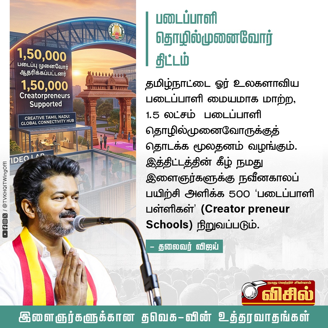 TVK IT Wing Official tweet media