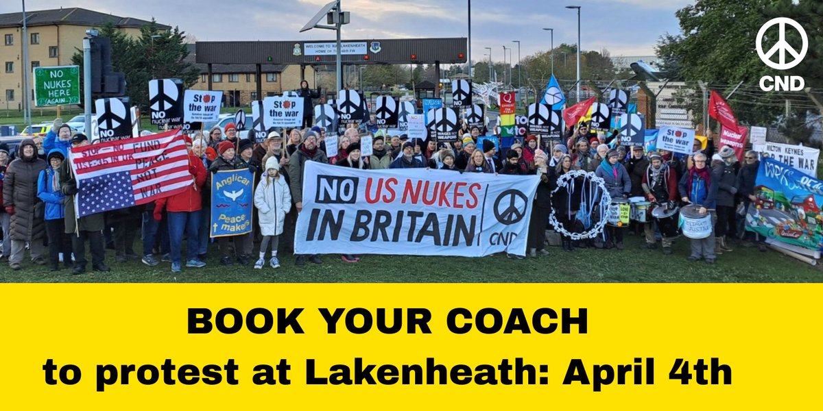 Campaign for Nuclear Disarmament tweet media