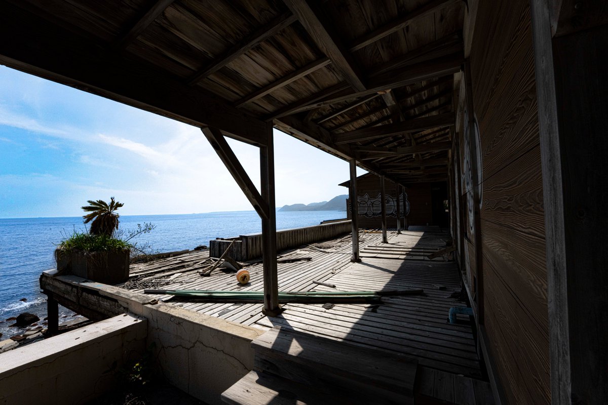 komamasa's tweet image. 展望露天風呂が素敵な廃ホテル
#廃墟　＃abandoned #Urbex