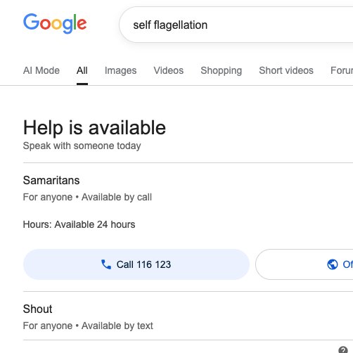 WeirdMedieval's tweet photo. trying to research 14th century social turmoil and google thinks i wanna kms https://t.co/EQXsDRX0sJ