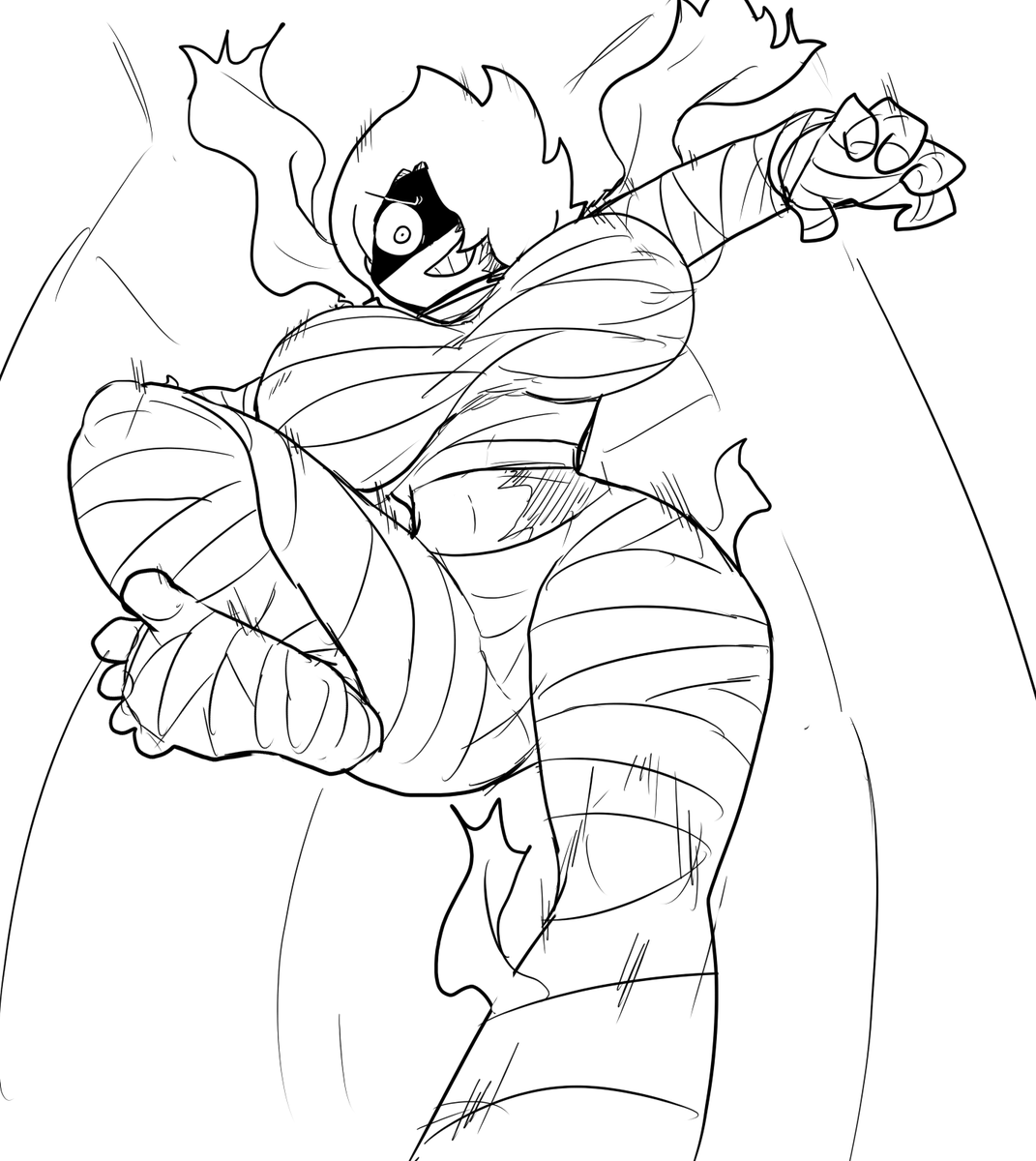 包帯エリカさん 