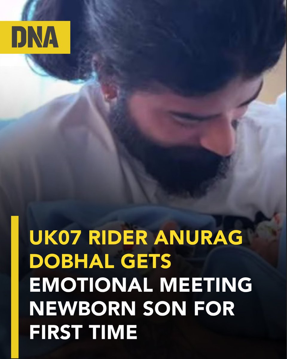 dna's tweet image. Inside the hospital, Anurag is seen holding his baby boy in his arms for the first time. Sharing the clip on his Instagram handle, he captioned it, "Doosra Janam Mere Bachey Ke Liye".

Read here :dnaindia.com/television/rep…

#DNAUpdates | #AnuragDobhal | #BigBoss