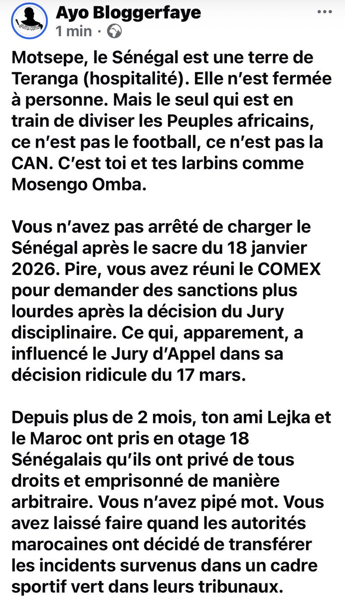 Ayoba FAYE tweet media