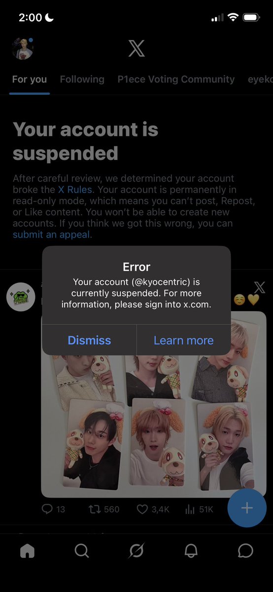 gaia got suspended tweet media