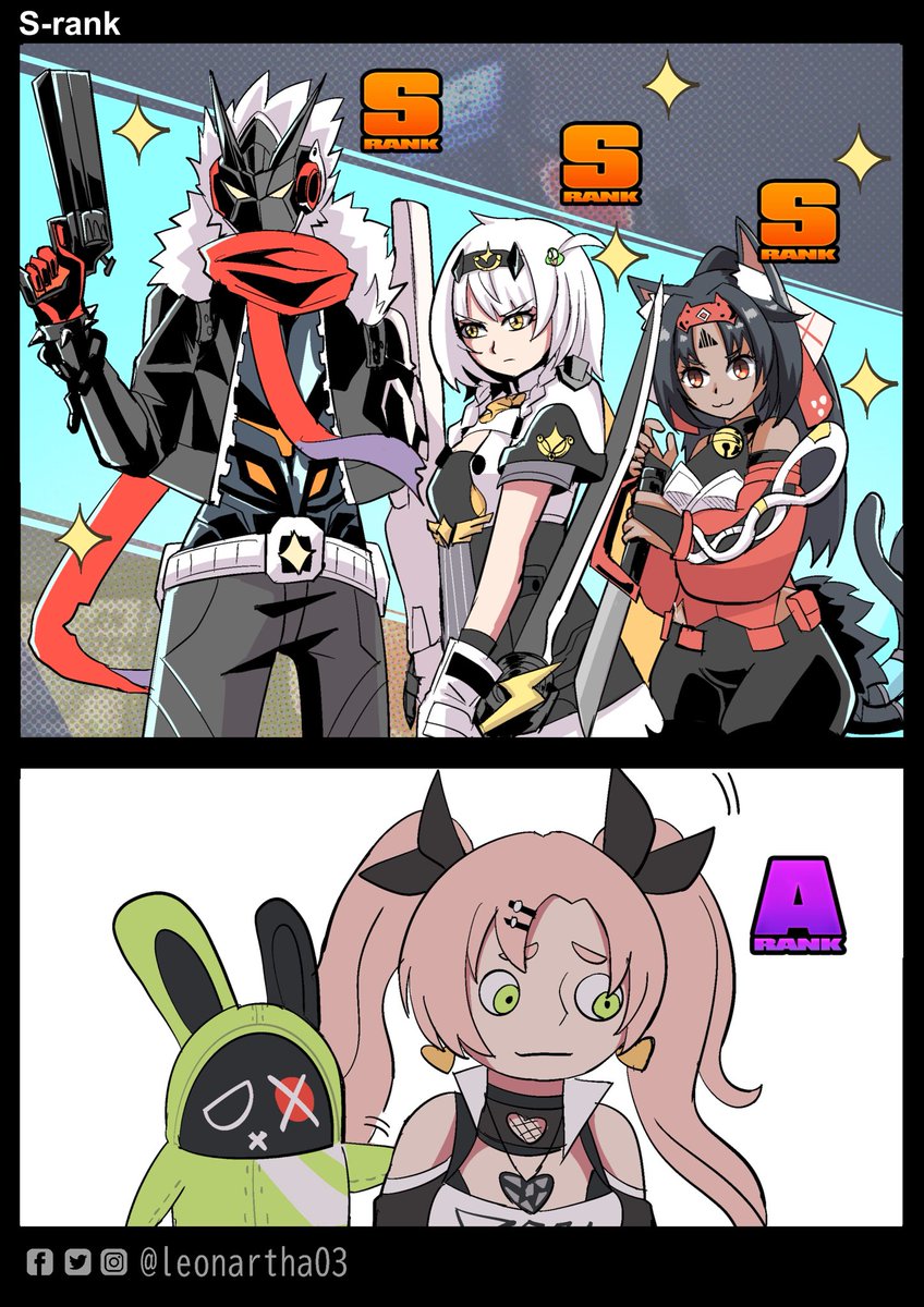 Now that Billy got upgrade, waiting for S-rank Nicole soon