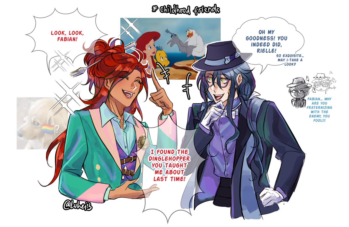 Do we see the vision… Fabian and Rielle… my Fabielle…