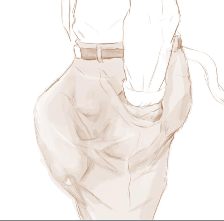 NiroFrido's tweet photo. How a big guy even hides a boner? 🤔

[ #gay #furry #furryartists #furryart #nsfw ] https://t.co/6zYsquUkPy