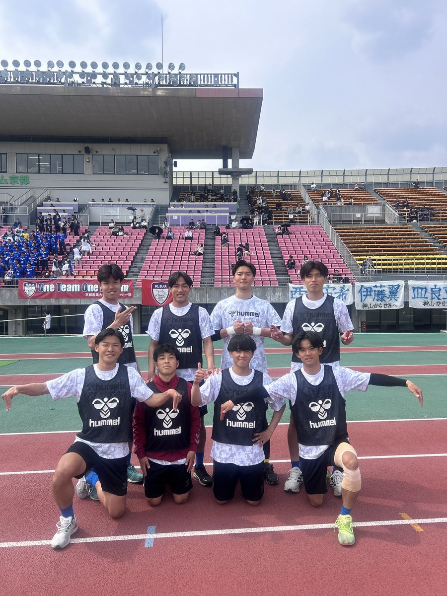 試合結果】 ⁡ 第76回京都学生サッカー選手権大会 決勝 🆚同志社大学