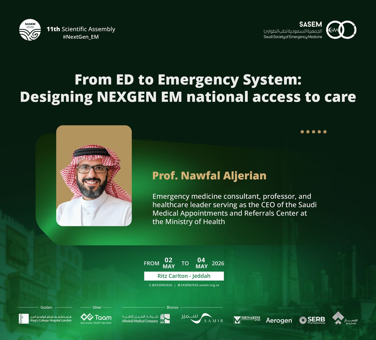 The 11th SASEM Scientific Assembly - SASEM2026 tweet media