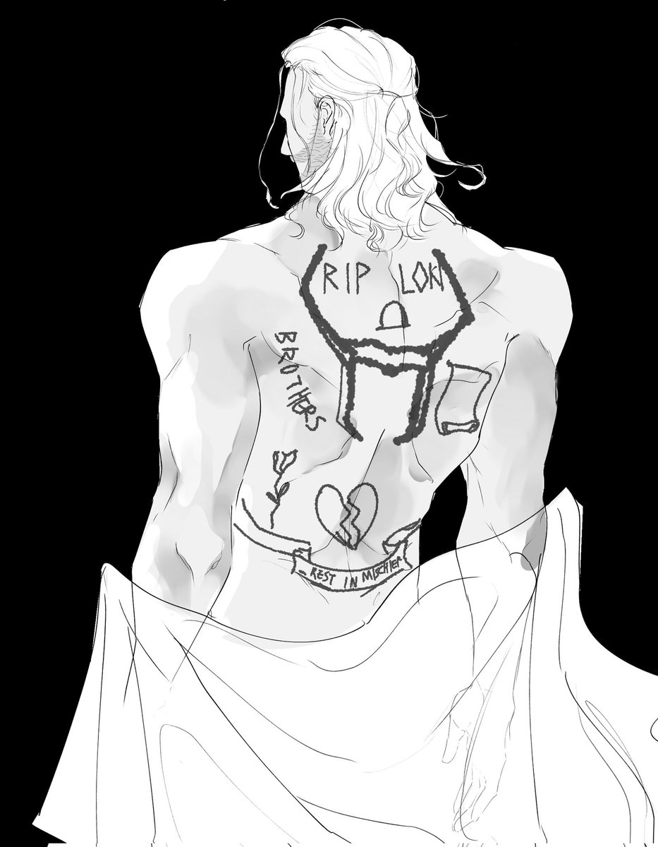 1000+n살 먹고 동생 이름 등에 문신 새기는 형 어떡하죠? 내공 100 겁니다