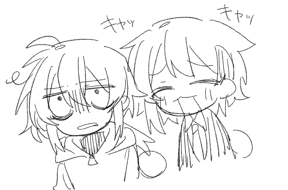 Sekiguti_0_o's tweet photo. 最近描いた先後輩可愛いので見てください https://t.co/oGiTh8gpGU