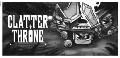 ClatterThrone's tweet photo. #ScreenshotSaturday – capsule art iterations, raw B&amp;W. Which one do you like best?

 #gamedev #indiedev https://t.co/Uos4FMNzkP