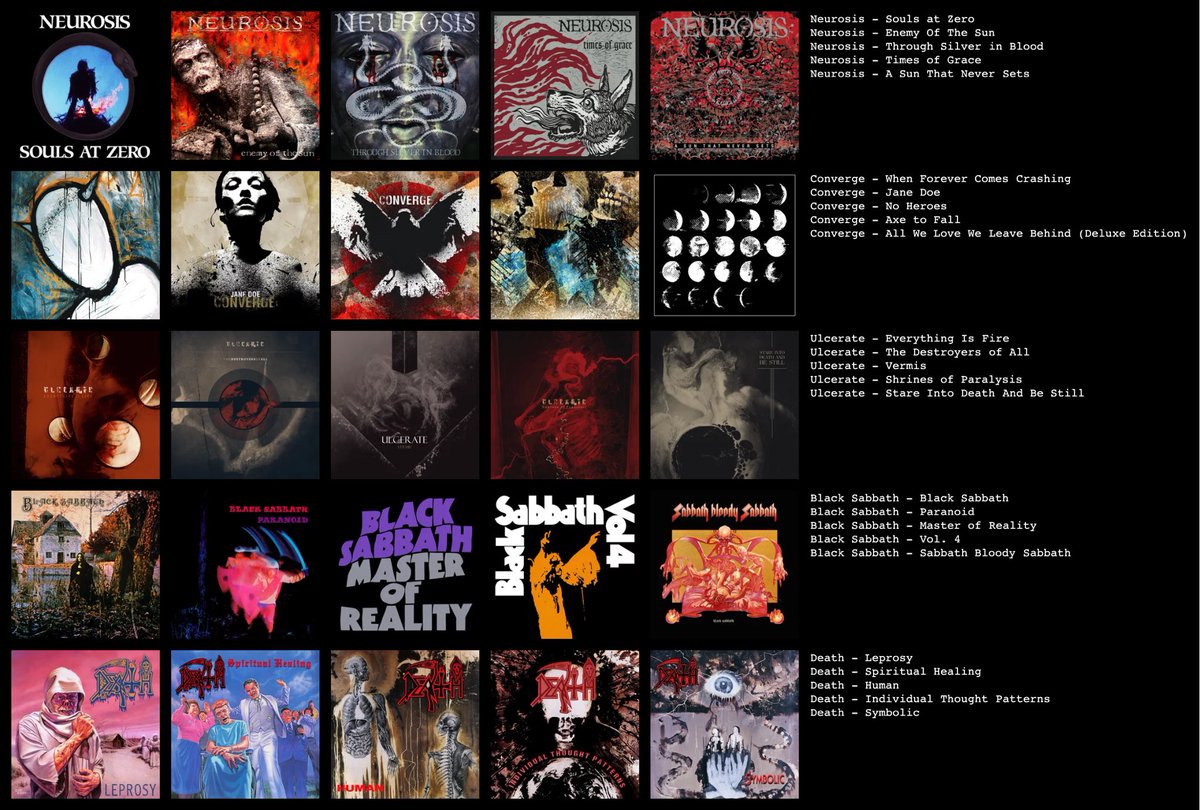 notouchthrow's tweet photo. PEAK Metal 5 Album Runs. What are some you can think of?? https://t.co/1ShbRl6X51