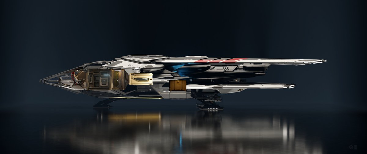joshderr's tweet photo. RSI Aurora MK2 - Cross Section and Profile
#starcitizen 
#blender3d 
#starfab 
#crosssection

8k download here: https://t.co/dvYexBR2Rt https://t.co/aJt5rrV3KB