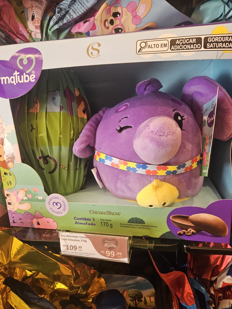 vsf o ovo de elefante autista da cacau show........... eu meio q quero