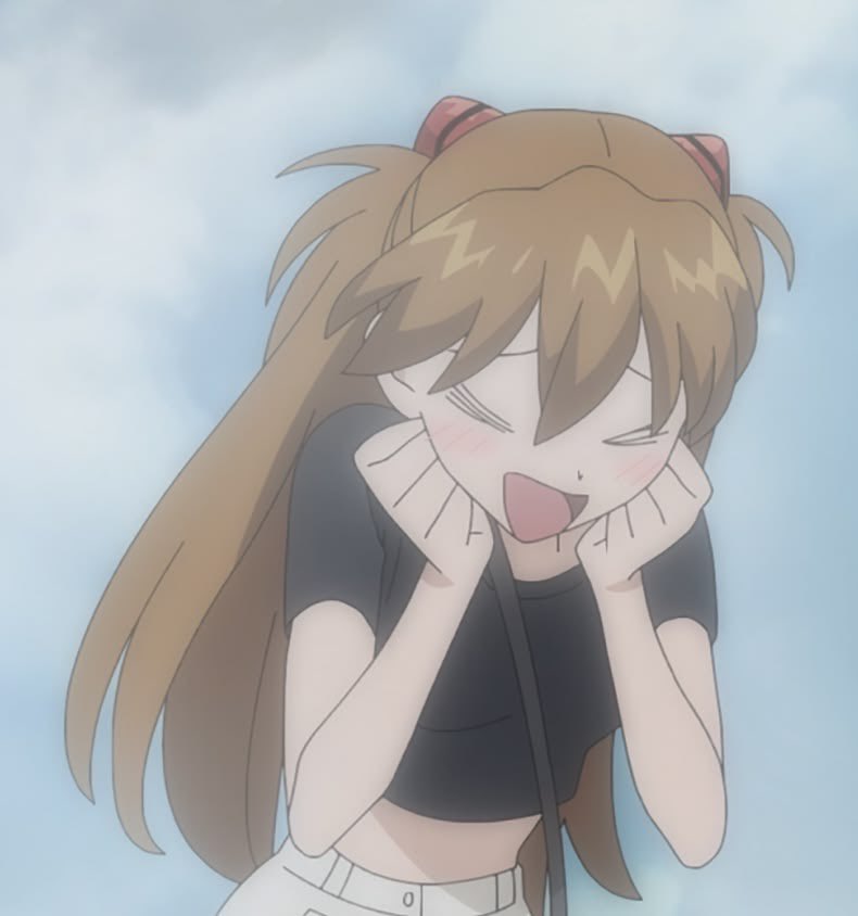 いつか初号機を見つけるアスカ tweet media