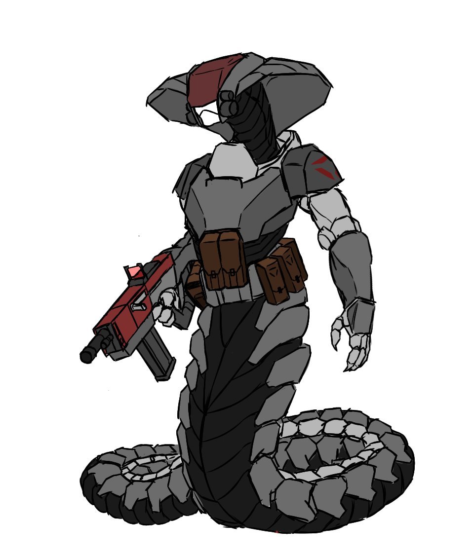 I forgot about this Viper heavy armored concept that was sleeping in a corner

I now need to get back to it